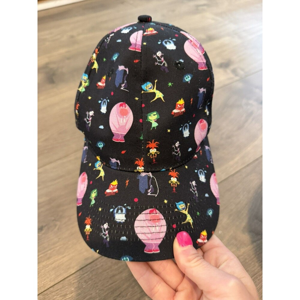 Inside Out 2: Adult Black Hat [NEW With Out Tags]! Baseball Cap *Disney Store*